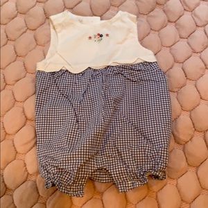 EUC Janie and jack one piece romper